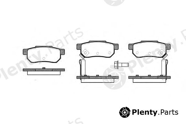  ROADHOUSE part 223312 Brake Pad Set, disc brake