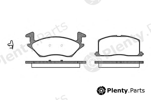  ROADHOUSE part 233202 Brake Pad Set, disc brake