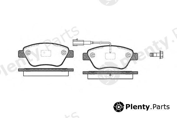  ROADHOUSE part 285811 Brake Pad Set, disc brake
