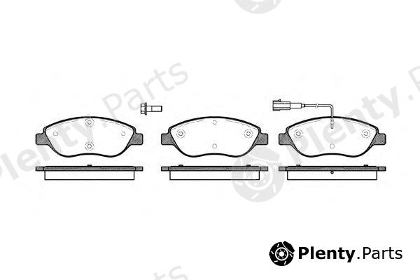  ROADHOUSE part 286001 Brake Pad Set, disc brake