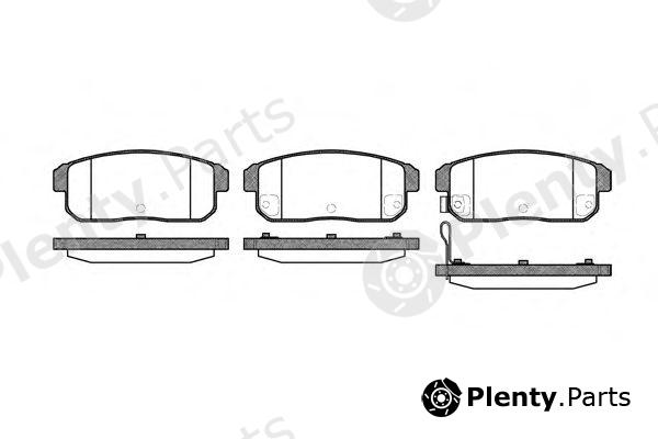  ROADHOUSE part 288311 Brake Pad Set, disc brake