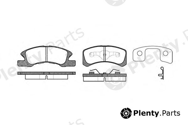  ROADHOUSE part 2111102 Brake Pad Set, disc brake