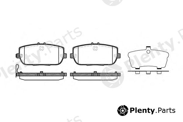  ROADHOUSE part 2119001 Brake Pad Set, disc brake