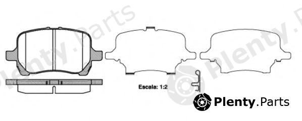  ROADHOUSE part 2108912 Brake Pad Set, disc brake