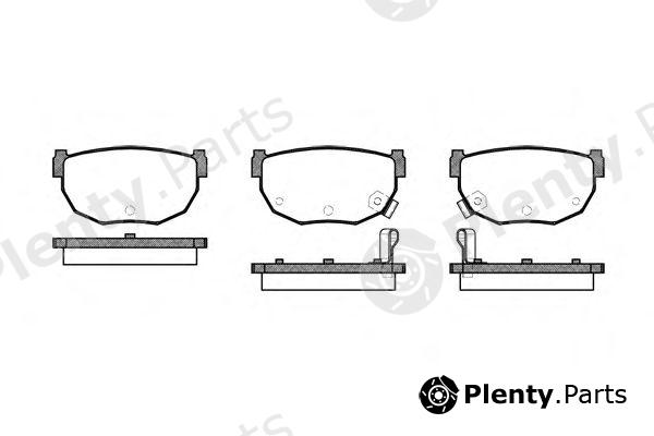  REMSA part 015112 Brake Pad Set, disc brake