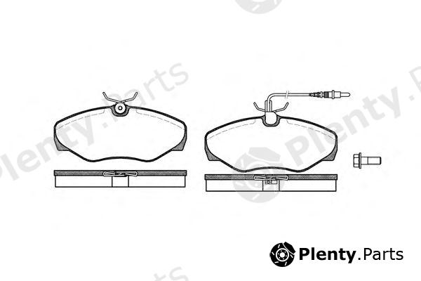  REMSA part 083401 Brake Pad Set, disc brake