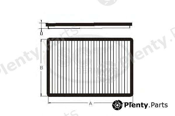 SCT Germany part SA1109 Filter, interior air
