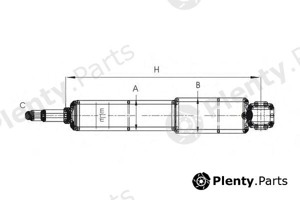  SCT Germany part Z1706 Shock Absorber