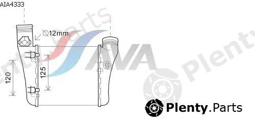  AVA QUALITY COOLING part AIA4333 Intercooler, charger