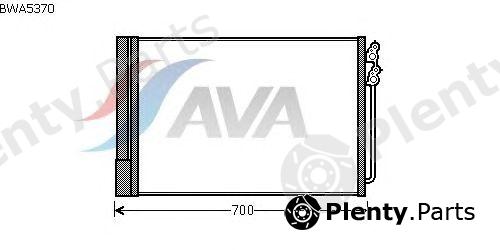  AVA QUALITY COOLING part BWA5370 Condenser, air conditioning