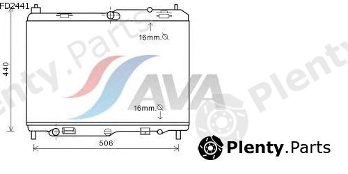  AVA QUALITY COOLING part FD2441 Radiator, engine cooling