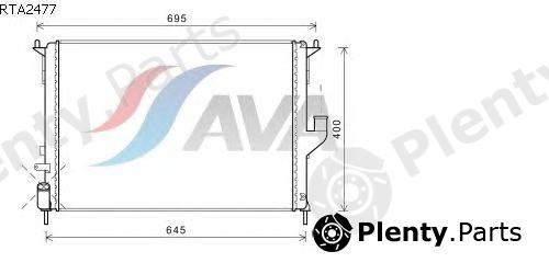  AVA QUALITY COOLING part RTA2477 Radiator, engine cooling