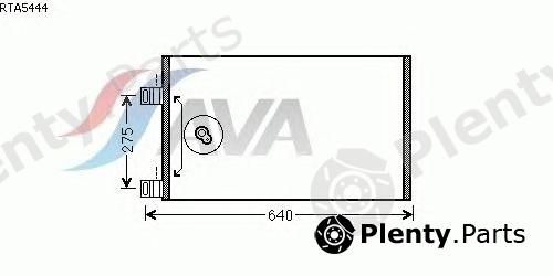  AVA QUALITY COOLING part RTA5444 Condenser, air conditioning