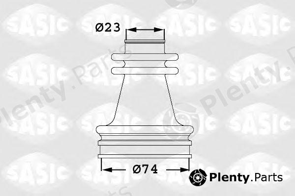  SASIC part 1904002 Bellow Set, drive shaft