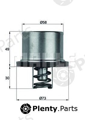  MAHLE ORIGINAL part THD182 Thermostat, coolant