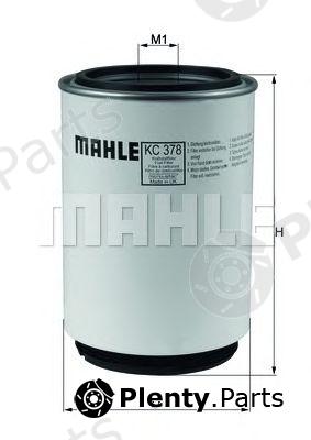  MAHLE ORIGINAL part KC378D Fuel filter