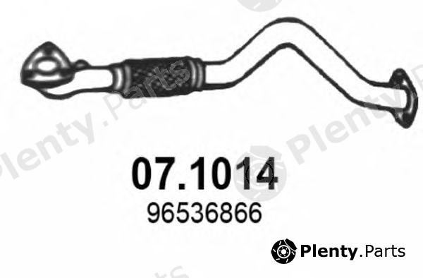  ASSO part 07.1014 (071014) Exhaust Pipe