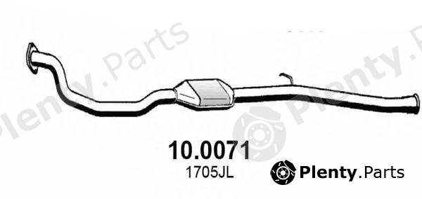  ASSO part 10.0071 (100071) Catalytic Converter