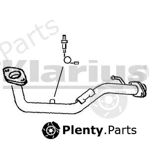  KLARIUS part 130401 Exhaust Pipe
