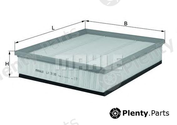  KNECHT part LX3139 Air Filter