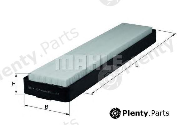  KNECHT part LX327 Air Filter