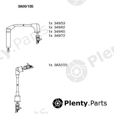  BREMI part 3A00/135 (3A00135) Ignition Cable Kit
