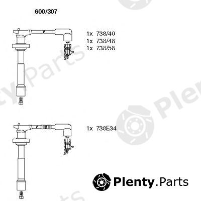  BREMI part 600/307 (600307) Ignition Cable Kit