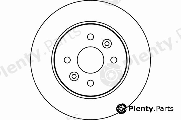  MINTEX part MDC1799 Brake Disc