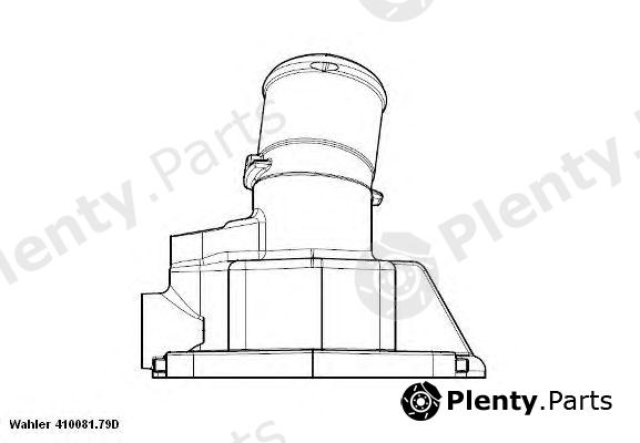  WAHLER part 410081.79D (41008179D) Thermostat, coolant