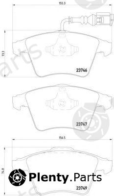  HELLA part 8DB355011-441 (8DB355011441) Brake Pad Set, disc brake