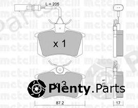  METELLI part 2201003 Brake Pad Set, disc brake