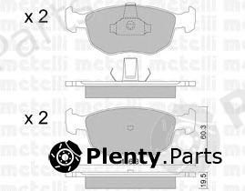  METELLI part 2206560 Brake Pad Set, disc brake