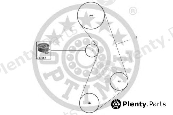  OPTIMAL part SK-1109 (SK1109) Timing Belt Kit