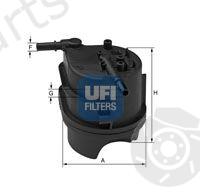  UFI part 2401500 Fuel filter