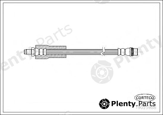  CORTECO part 19025988 Brake Hose
