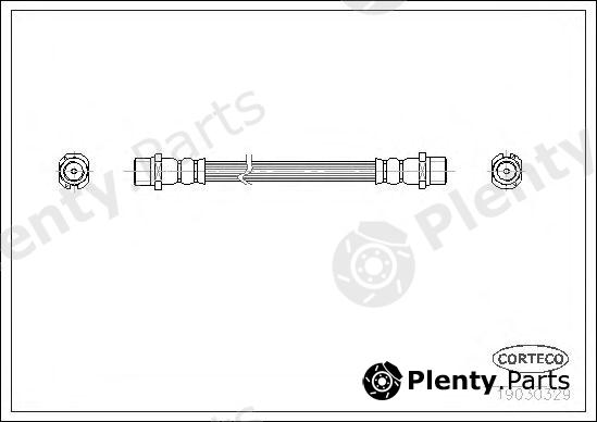 CORTECO part 19030329 Brake Hose