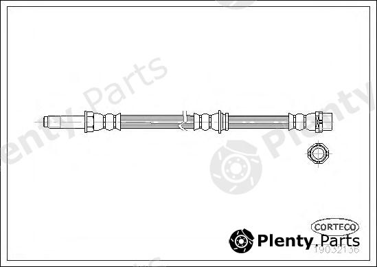  CORTECO part 19032136 Brake Hose