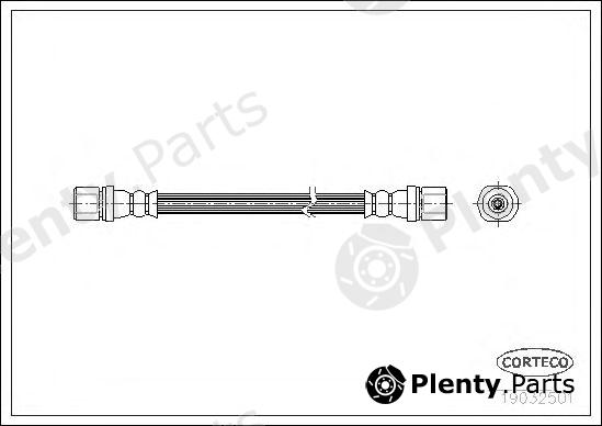  CORTECO part 19032501 Brake Hose