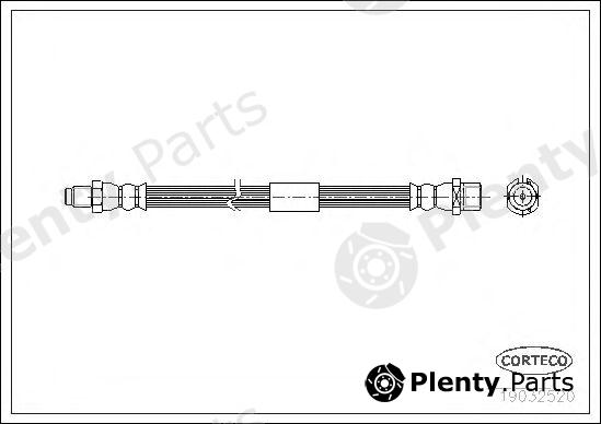  CORTECO part 19032520 Brake Hose