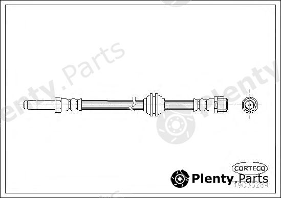  CORTECO part 19035284 Brake Hose