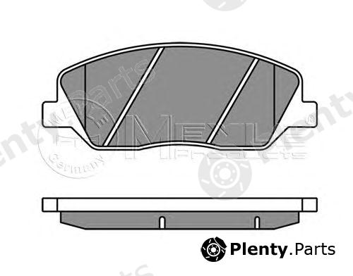  MEYLE part 0252435117/W (0252435117W) Brake Pad Set, disc brake