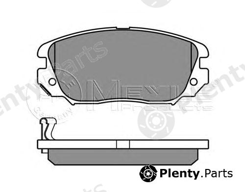  MEYLE part 0252441519/W (0252441519W) Brake Pad Set, disc brake