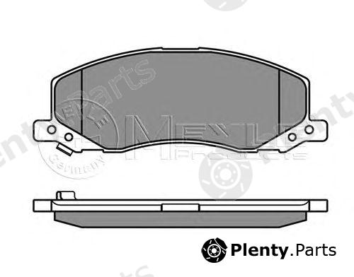  MEYLE part 0252441817/W (0252441817W) Brake Pad Set, disc brake
