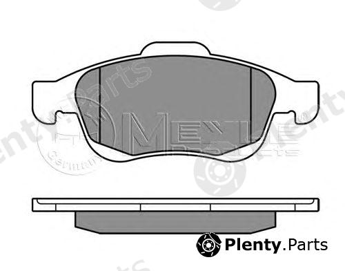  MEYLE part 0252453818 Brake Pad Set, disc brake