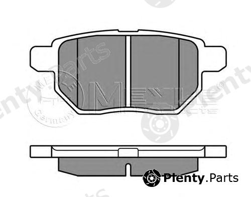  MEYLE part 0252461015/W (0252461015W) Brake Pad Set, disc brake