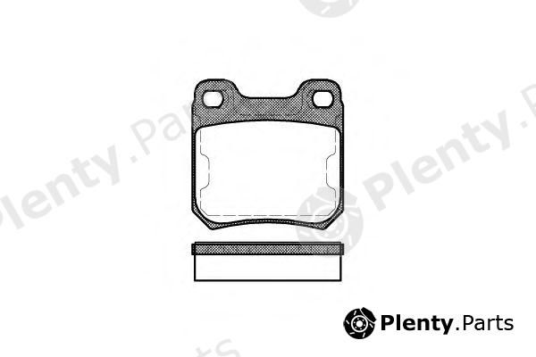  ROADHOUSE part 223950 Brake Pad Set, disc brake