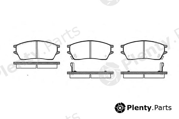  ROADHOUSE part 224302 Brake Pad Set, disc brake