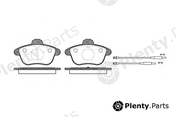  ROADHOUSE part 240114 Brake Pad Set, disc brake