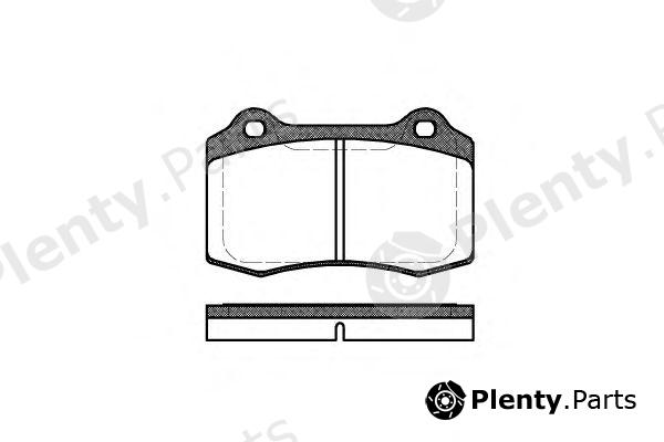  ROADHOUSE part 243430 Brake Pad Set, disc brake