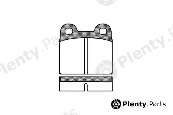  REMSA part 000700 Brake Pad Set, disc brake